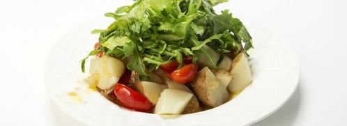 картофельный салат с облепиховой заправкой. Шаг 5