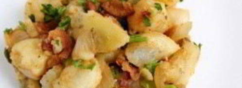 немецкий картофельный салат классический. Шаг 8