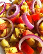 Простой картофельный салат