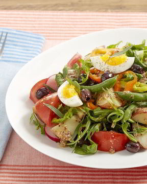 Салат из картофеля и яиц