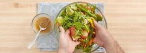 салат из картофеля и яиц. Шаг 7