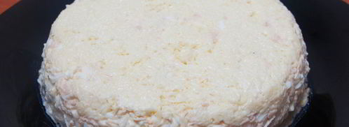 салат из картофеля с копченой курицей. Шаг 6