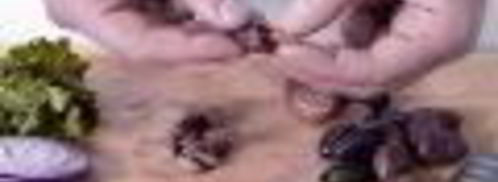 салат из картофеля с маслинами. Шаг 4