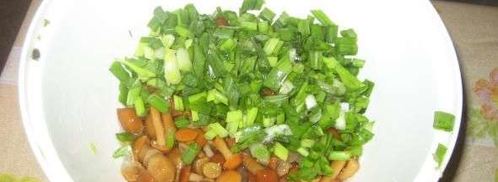 салат картофельный с грибами. Шаг 17