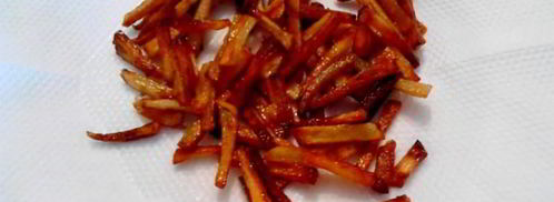 салат с картошкой фри и курицей. Шаг 6