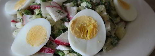 весенний картофельный салат. Шаг 5