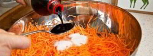 морковный салат по-корейски. Шаг 5