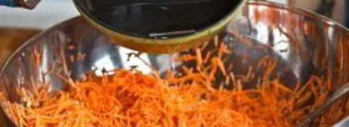 морковный салат по-корейски. Шаг 9