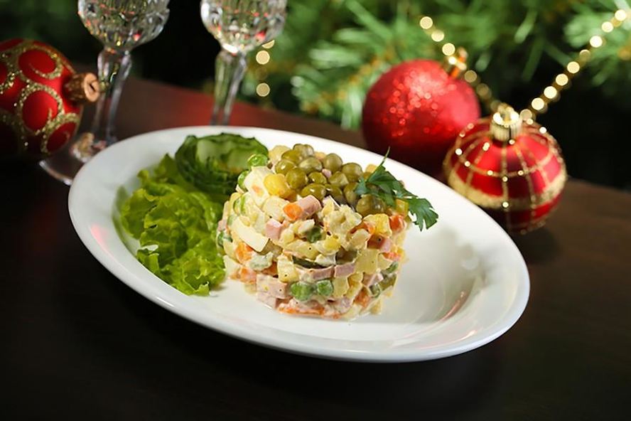 Рецепт классического новогоднего салата оливье