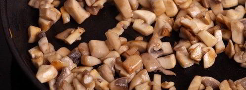 оливье с грибами. Шаг 4