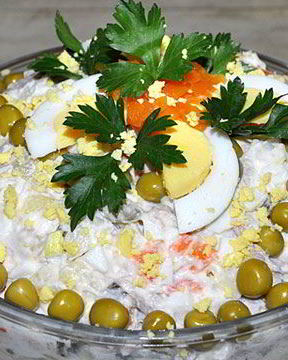 Оливье с индейкой — самый вкусный