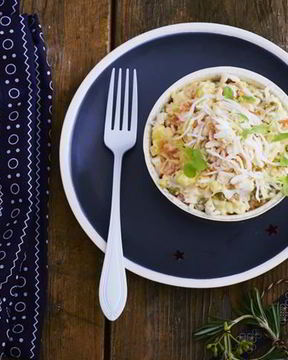 Оливье с камчатскими крабами