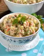 Оливье с тунцом