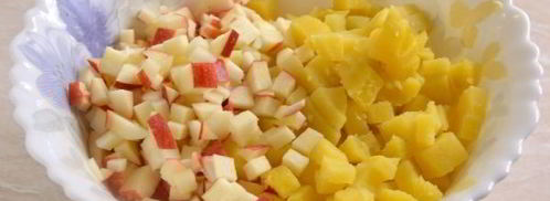 оливье с тунцом. Шаг 5