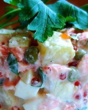 Салат Оливье по-новому