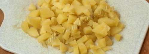 салат оливье с колбасой. Шаг 6