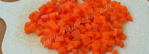 салат оливье с колбасой. Шаг 7