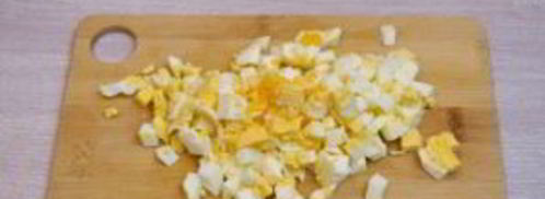 салат оливье с курицей. Шаг 6