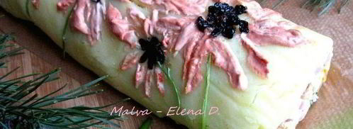 салат-рулет оливье. Шаг 12