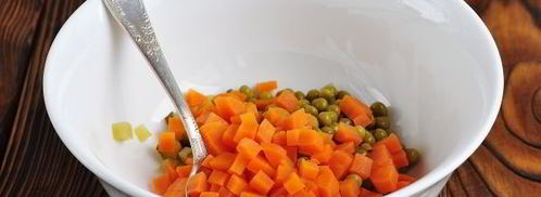 салат-закуска оливье в ветчине. Шаг 6