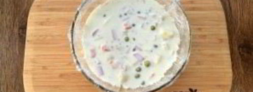 салат-желе оливье. Шаг 8