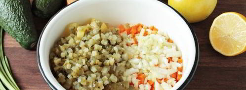 веганский оливье. Шаг 5