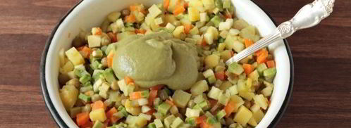 веганский оливье. Шаг 10