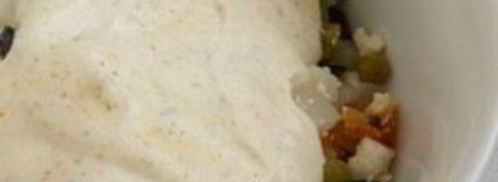 вегетарианский салат оливье. Шаг 7