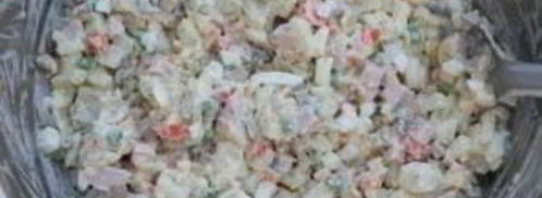 вкусный салат оливье. Шаг 8