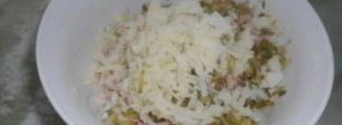 закуска оливье-рулет. Шаг 4