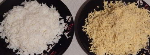 салат инь-янь с черносливом. Шаг 4