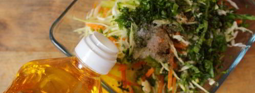 салат из кабачков с капустой. Шаг 6