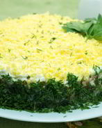 Классический салат Мимоза