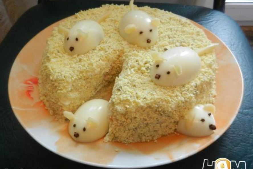 Рецепт мимозы mouse