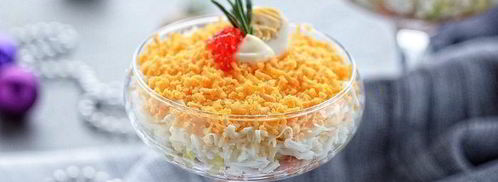 мимоза в бокале. Шаг 12