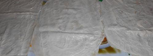 рулет из лаваша мимоза. Шаг 3