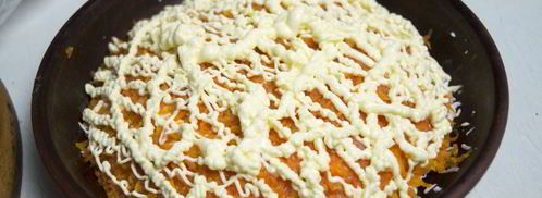 салат мимоза без картошки. Шаг 6