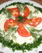 Салат Мимоза классическая с лососем