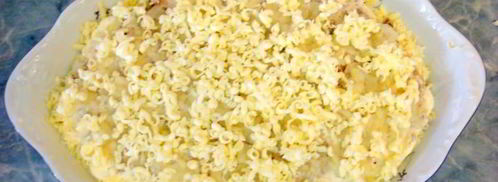 салат мимоза классический с консервой. Шаг 14