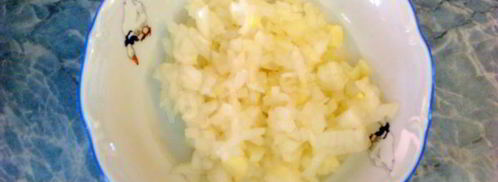 салат мимоза классический с консервой. Шаг 5