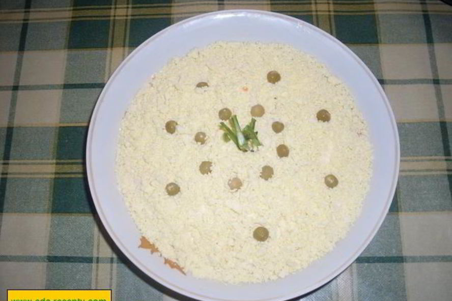 Рецепт салата мимоза нежная с картошкой