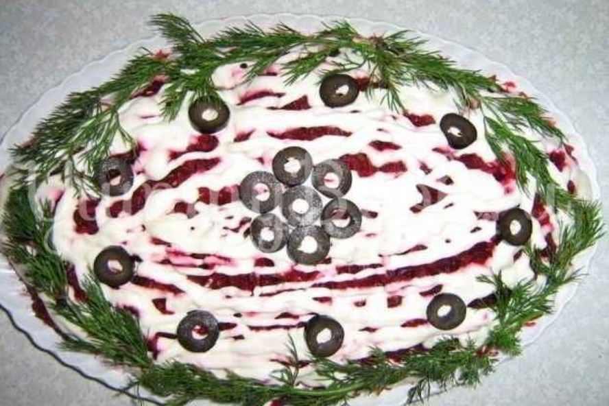 Рецепт салата мимоза с сардиной