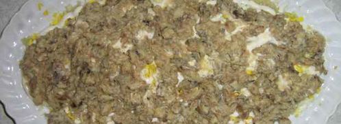 салат мимоза с сардиной. Шаг 31