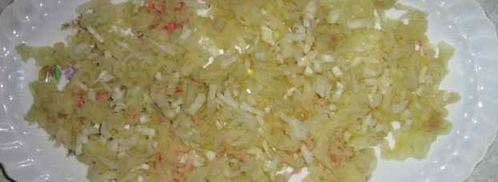 салат мимоза с сардиной. Шаг 23