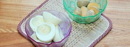 салат мимоза с тунцом и йогуртом. Шаг 4