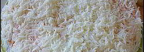 салат мимоза с тунцом. Шаг 13