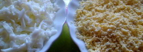 салат-рулет мимоза. Шаг 3