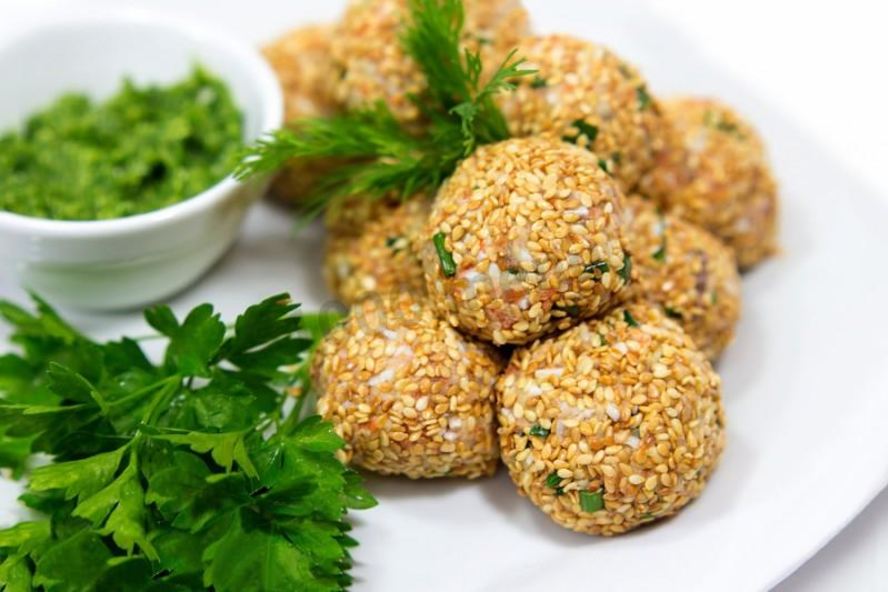 Рецепт салатных шариков