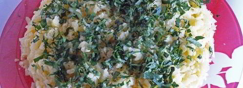 слоеный салат мимоза. Шаг 20