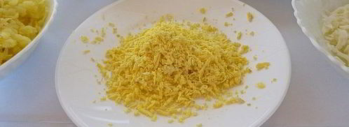 слоеный салат мимоза. Шаг 26